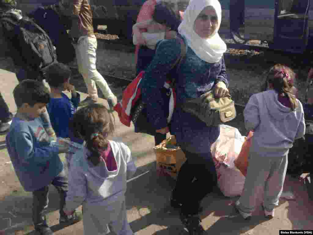 Migrants - Macedonia Tabanovce, Macedonian Serbian border September 17, 2015