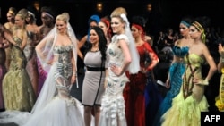 Неделя Couture Fashion Week в Нью-Йорке