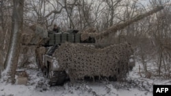 Танк Leopard 1A5 на позиции недалеко от Покровска, 13 декабря 2024 года (Фото Роман Пилипей/AFP).
