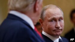 Владимир Путин и Дональд Трамп