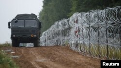 Польско-белорусская граница в районе польского города Соколка (архивное фото REUTERS / Kacper Pempel)