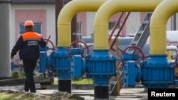 Газопровод в Львовской области Украины (архивное фото)